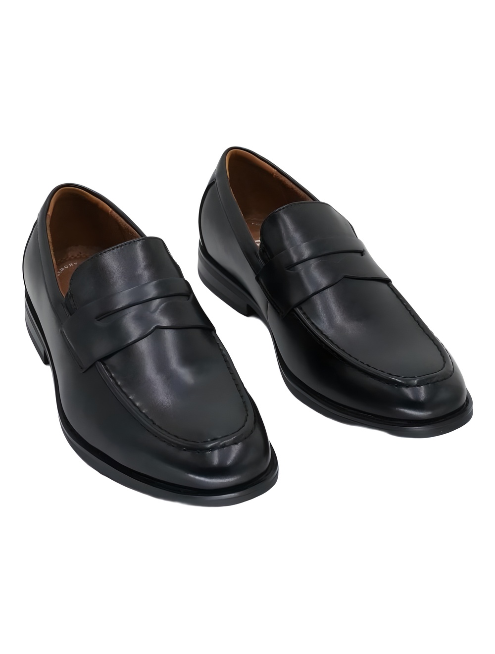 Florsheim Boys Reveal Rucci Penny Loafer Black Dress Shoes Size 6.5M